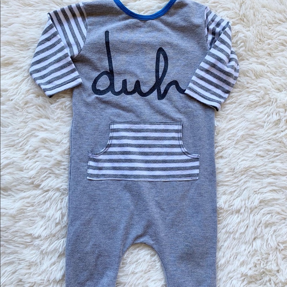 Rags to Raches “duh” playsuit